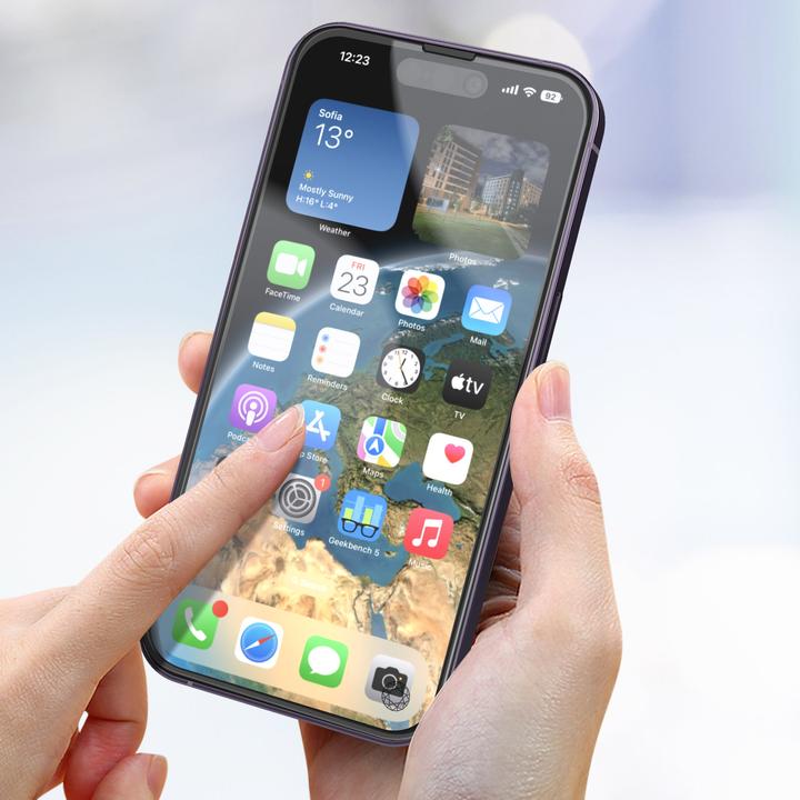 Produktbild Bigben Connected Displayschutz aus Glas (1 Stück, Apple iPhone 14 Pro)
