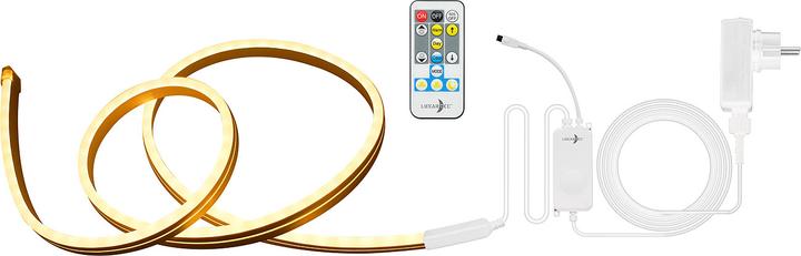Actual product image Lunartec WLAN neon strip with CCT LEDs (Warm white, 500 cm, Indoor)