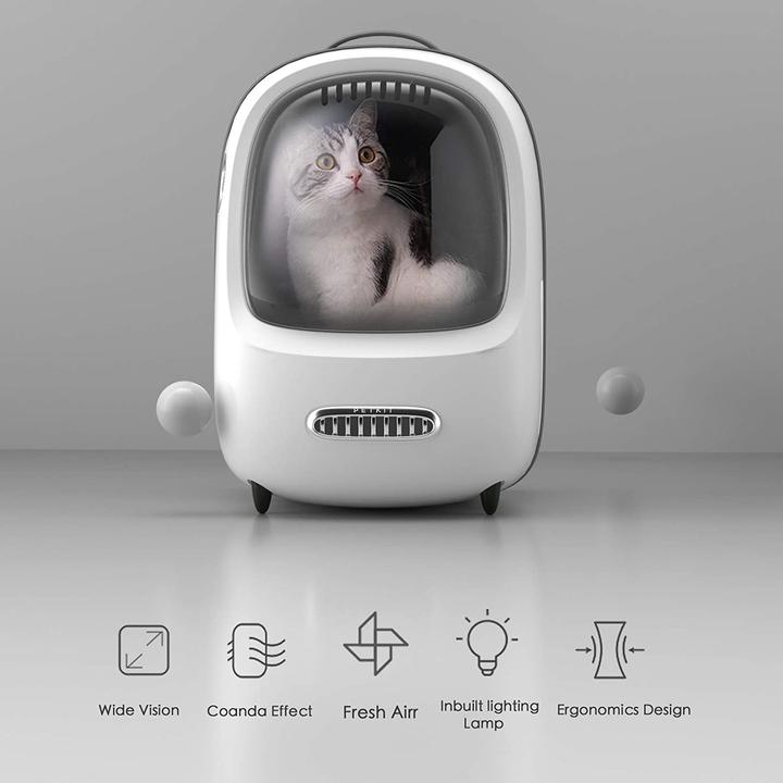 Actual product image Petkit Cat backpack (Cat, Breathable)