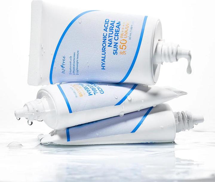 Produktbild Isntree Hyaluronic Acid Natural Sun Cream (Sonnencreme, SPF 50+, 50 ml)
