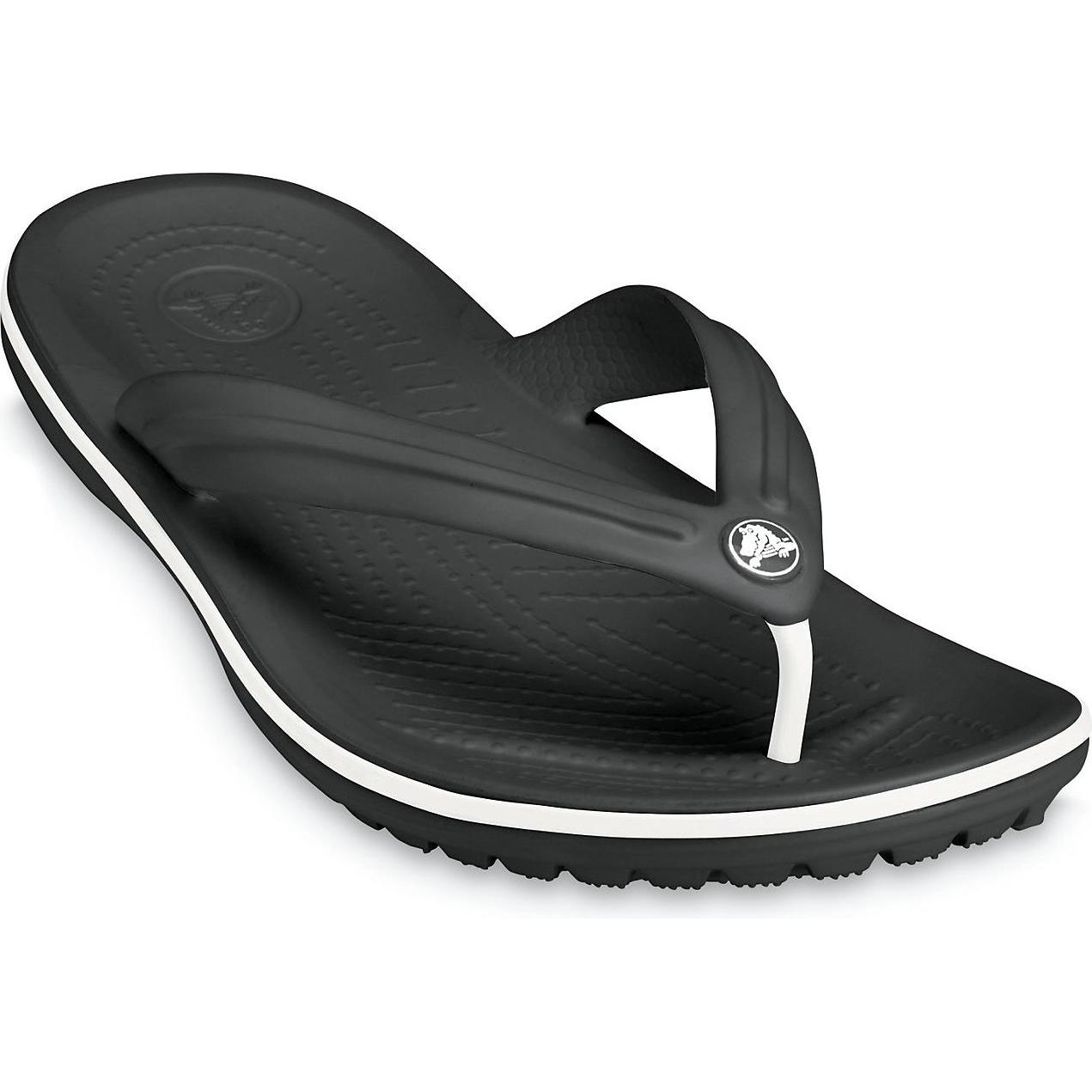 Crocs, Unisex, Flip-Flop, Crocband, Schwarz, (36, 37)