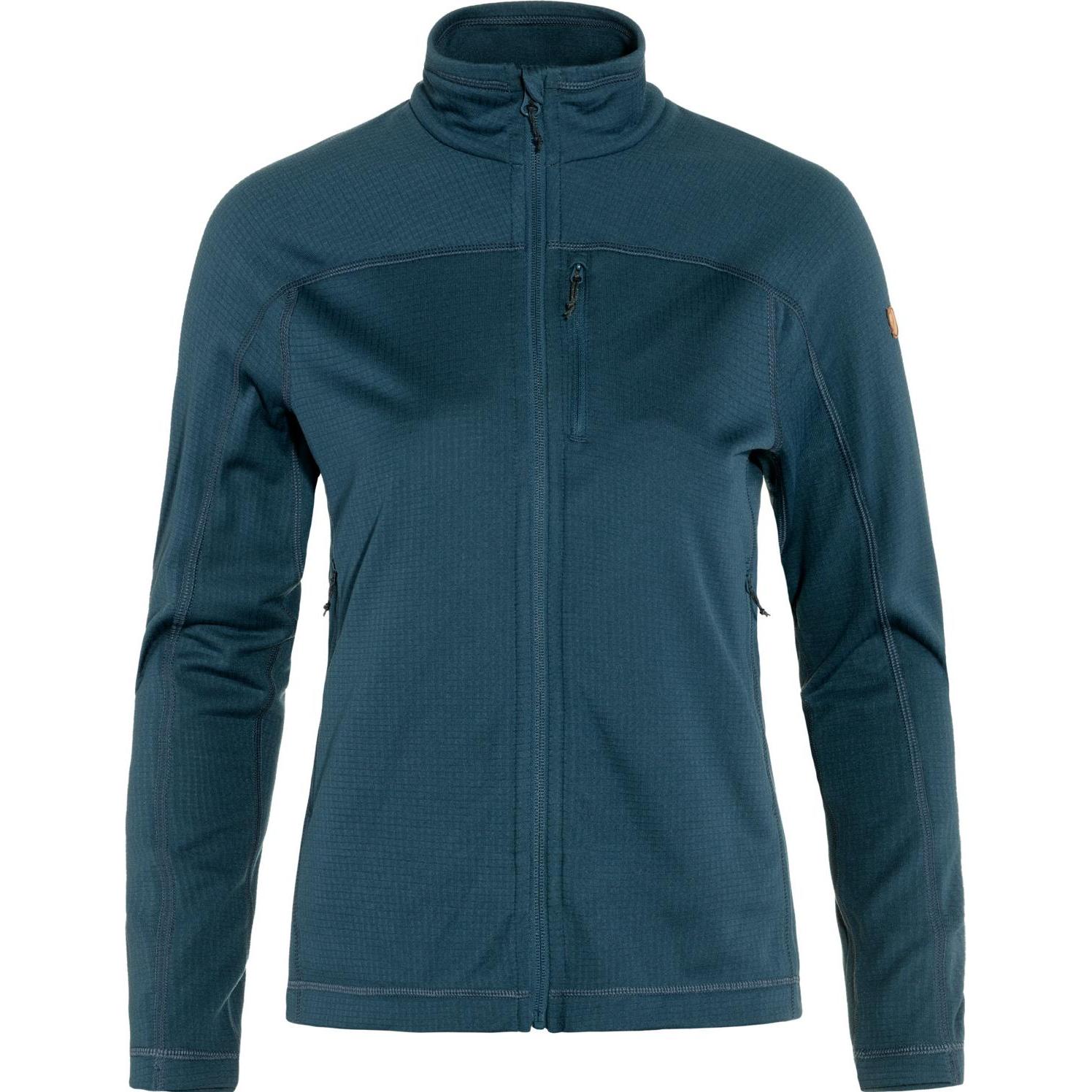 Fjällräven, Damen, Jacke, Women's Abisko Lite Fleece Jacket (L), Blau, L