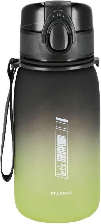 Starpak 400 ml Wasserflasche in Ombre-Grün-Schwarz (0.40 l)