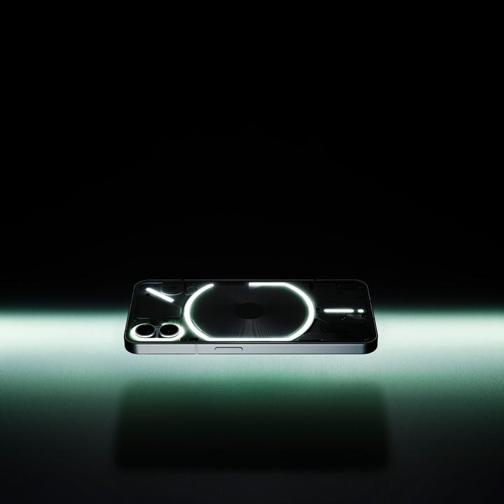 Produktbild Nothing Phone (1) mit Ear (Stick) (256 GB, Schwarz, 6.55", Dual SIM, 5G)