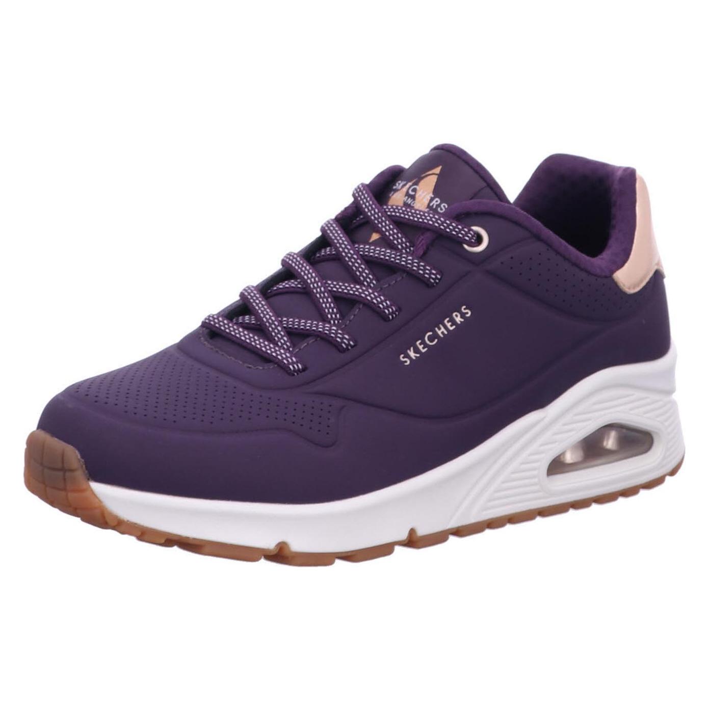 Skechers, Damen, Sneakers, 155196-Dkpr, Blau, Violett, (38)