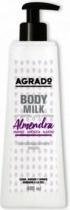 Actual product image Agrado Almond Body Milk 400ml (Body milk, 400 ml)