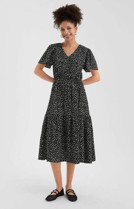 Image du produit s.Oliver Kleid Viskosekleid mit All-over-Print (36)