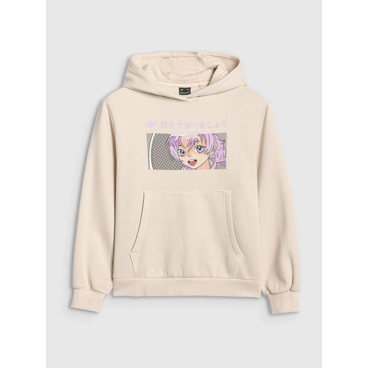 Produktbild 4F Mädchen-Sweatshirt mit Kapuze (128)