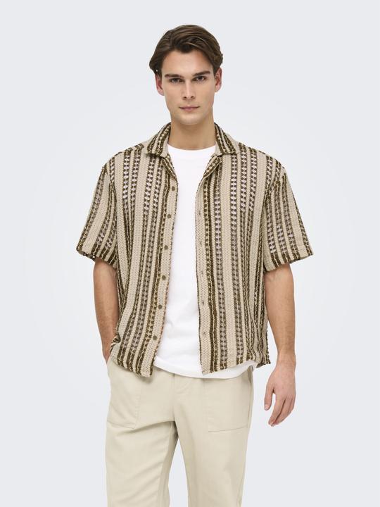 Immagine prodotto Only & Sons Onsdani Crochet Ss Shirt Noos (M)