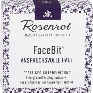 Produktbild Rosenrot FaceBit® Anspruchsvolle Haut (Reinigungstücher Gesicht)