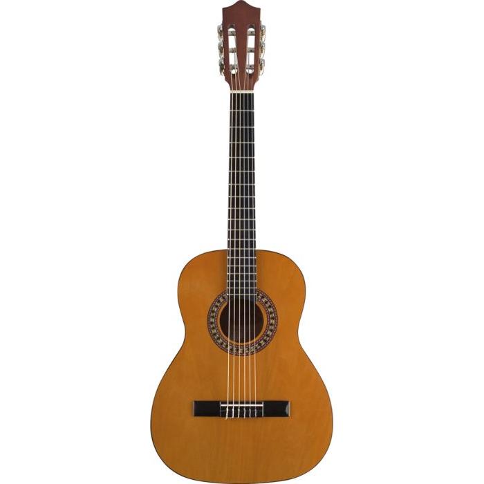 Voggenreiter Kinder-Akustikgitarre (Akustik Gitarre, Linde, Pappel), Gitarre, Braun