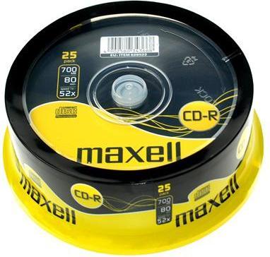 Produktbild Maxell CD-R Musik 700MB XL II Kuchen 25 (628529.40) (25 x)