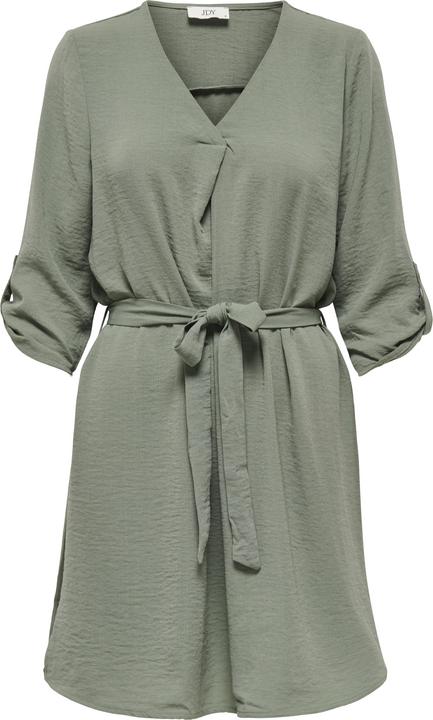 Actual product image JdY Normal geschnitten V-Ausschnitt Voluminöser Armschnitt Kurzes Kleid Kleid (M)