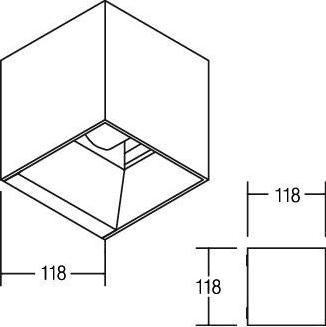 Image du produit Brumberg Applique murale à LED (800 lm)