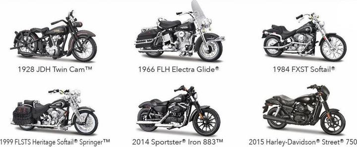 Produktbild Maisto Harley Davidson Serie 31