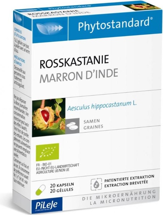 Produktbild Phytostandarts Rosskastanie Kaps (20 Stück, Tabletten, Kapseln, 20 g)