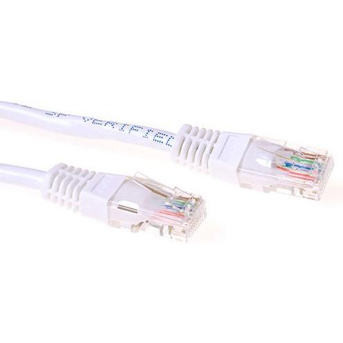 ACT White 1 meter U/UTP CAT6 patch cable with RJ45 connectors. Cat6 u/utp white 1.00m (U/UTP, CAT6, 1 m), Netzwerkkabel