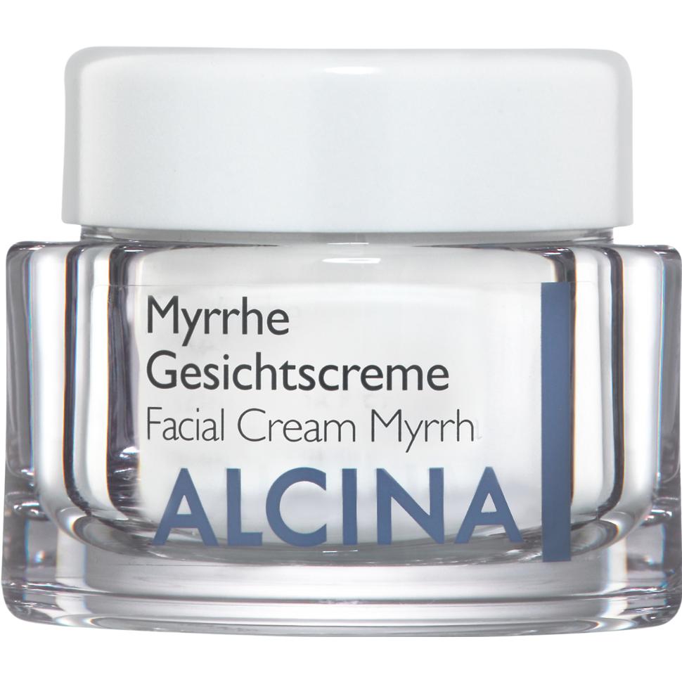 Alcina, Crema viso, Mirra (Crema viso alla mirra) Crema rigenerante antirughe (50 ml, Crema 24h)