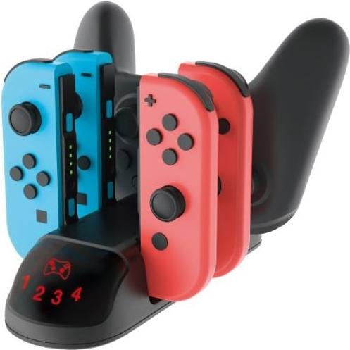 Produktbild Dobe Ladestation für zwei Joy-Cons und einen Pro Controller (Switch)