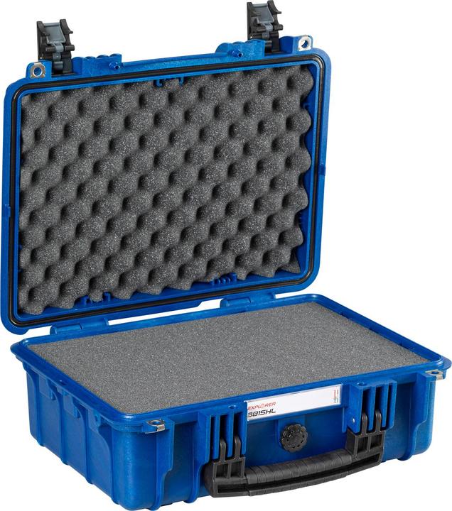 Immagine prodotto Explorer Cases Valigia per esterni 3815HL.N blu navy con schiuma pick & pluck (L x A) (15.90 l)