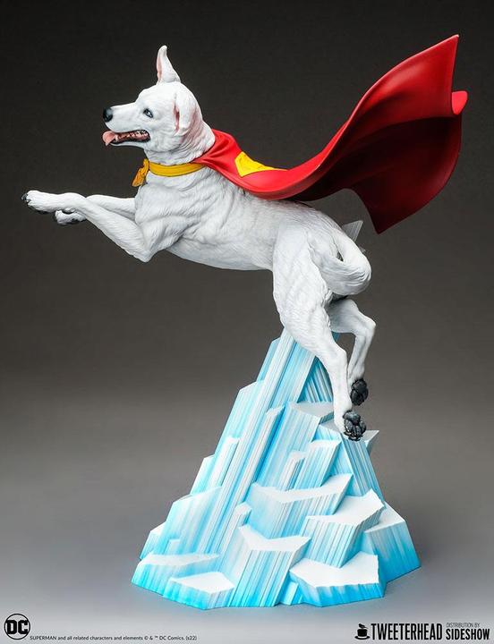 Actual product image Tweeterhead DC Comics statuette Krypto 32 cm