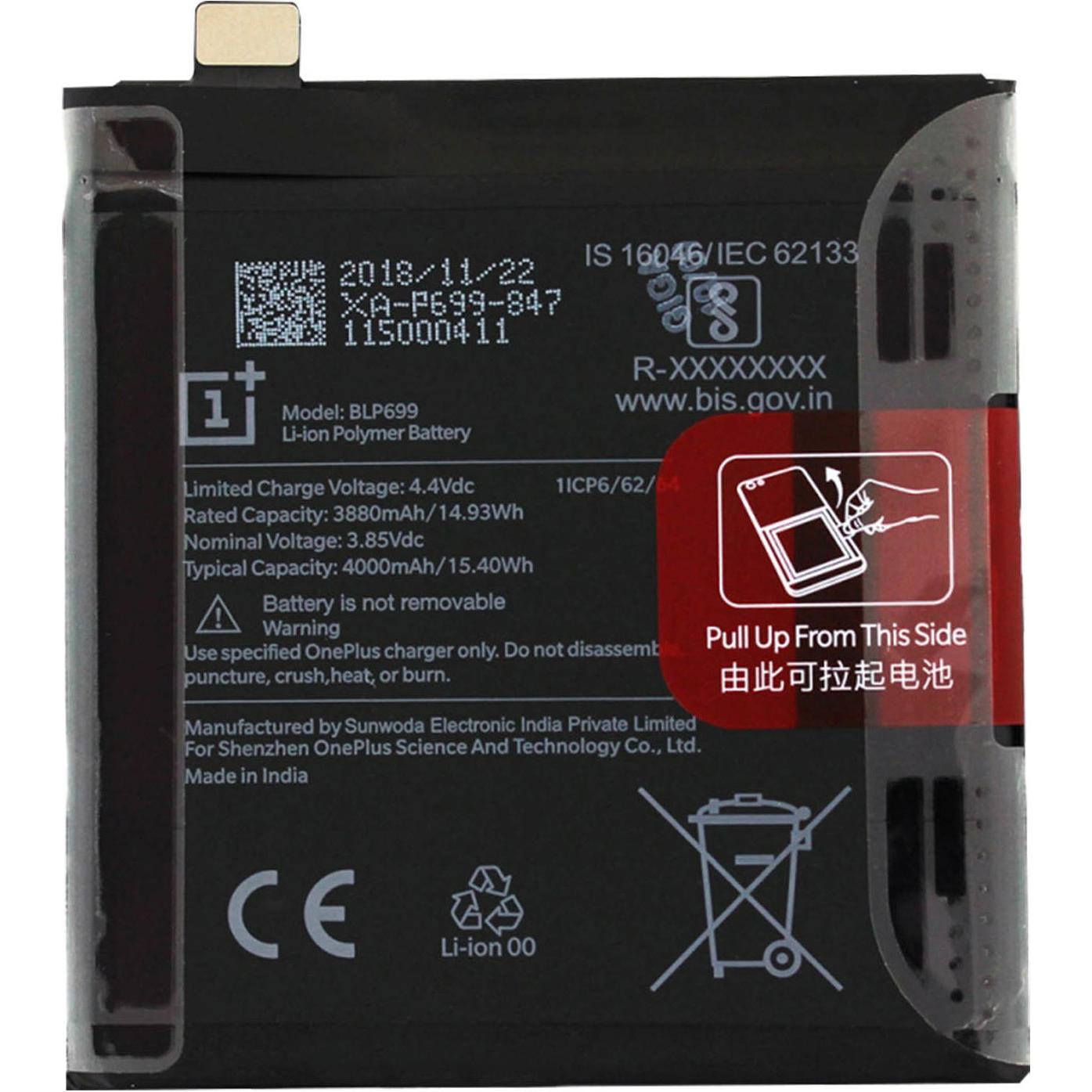 Thumbnail - Clappio 4000mAh Ersatzakku, Smartphone Akku