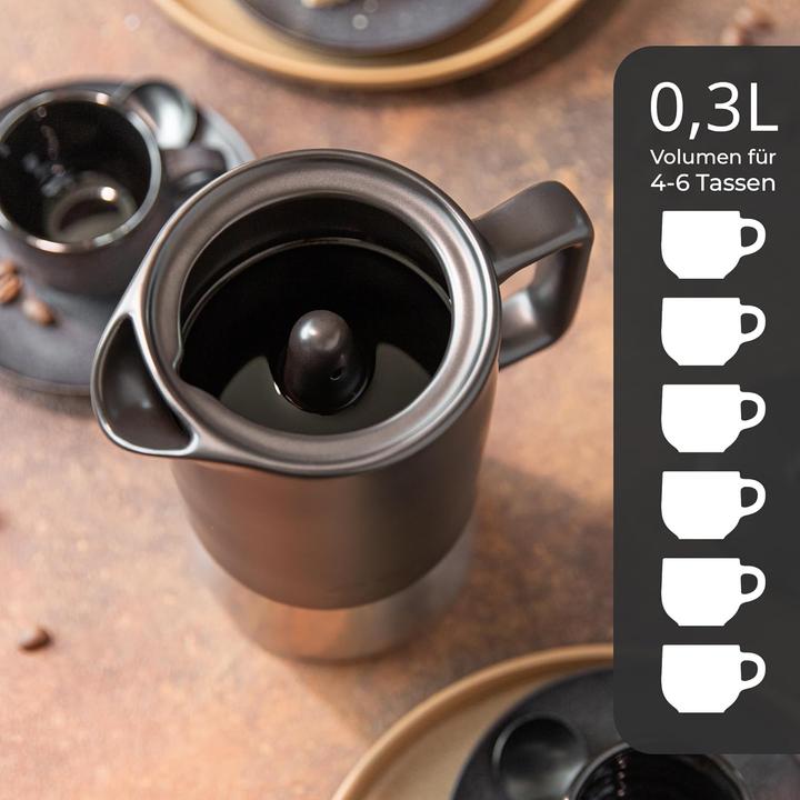 Produktbild Steinzeit Espressokocher für Induktion (300ml) (4 T.)