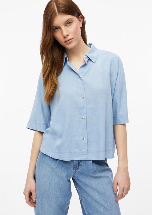 Immagine prodotto s.Oliver Kurzarm-Bluse aus Leinenmix (42)