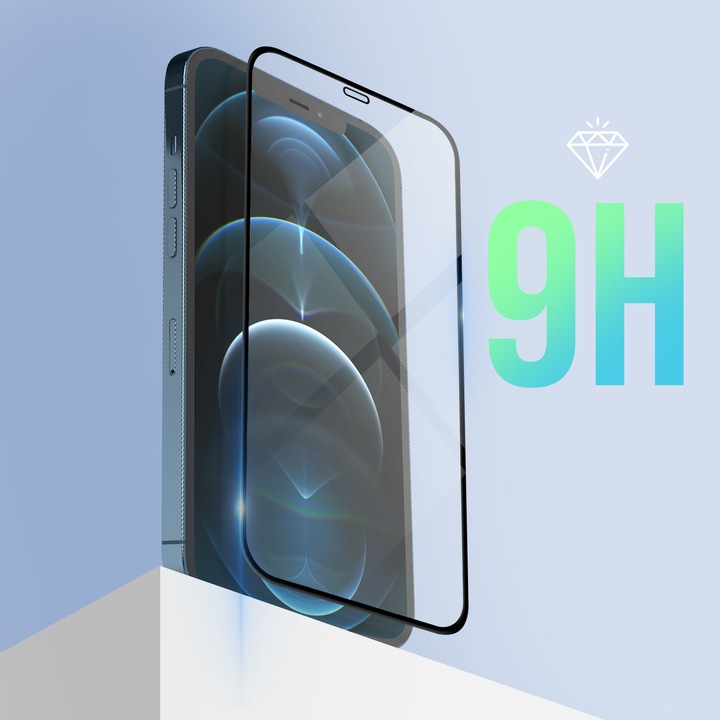 Actual product image Avizar Protective glass film 9H (1 Piece, Apple iPhone 12 Pro Max)