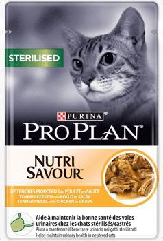 Image du produit Pro Plan Chat Nutrisavour Poulet stérilisé (Adulte, 1 pcs, 850 g)