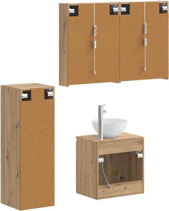 Produktbild vidaXL Badezimmermöbel-Set