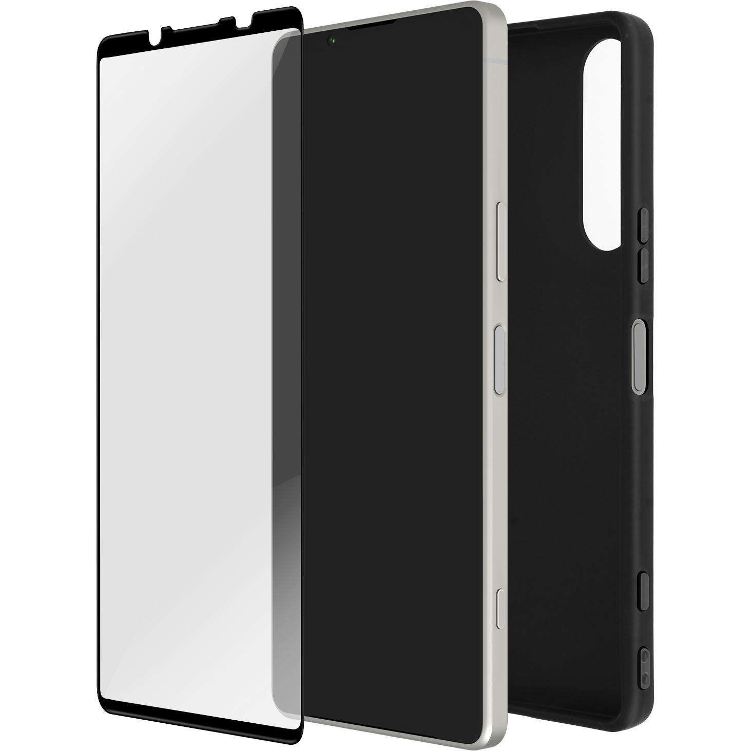 Avizar Black Pack Series (Sony Xperia 5 IV), Smartphone Hülle, Schwarz