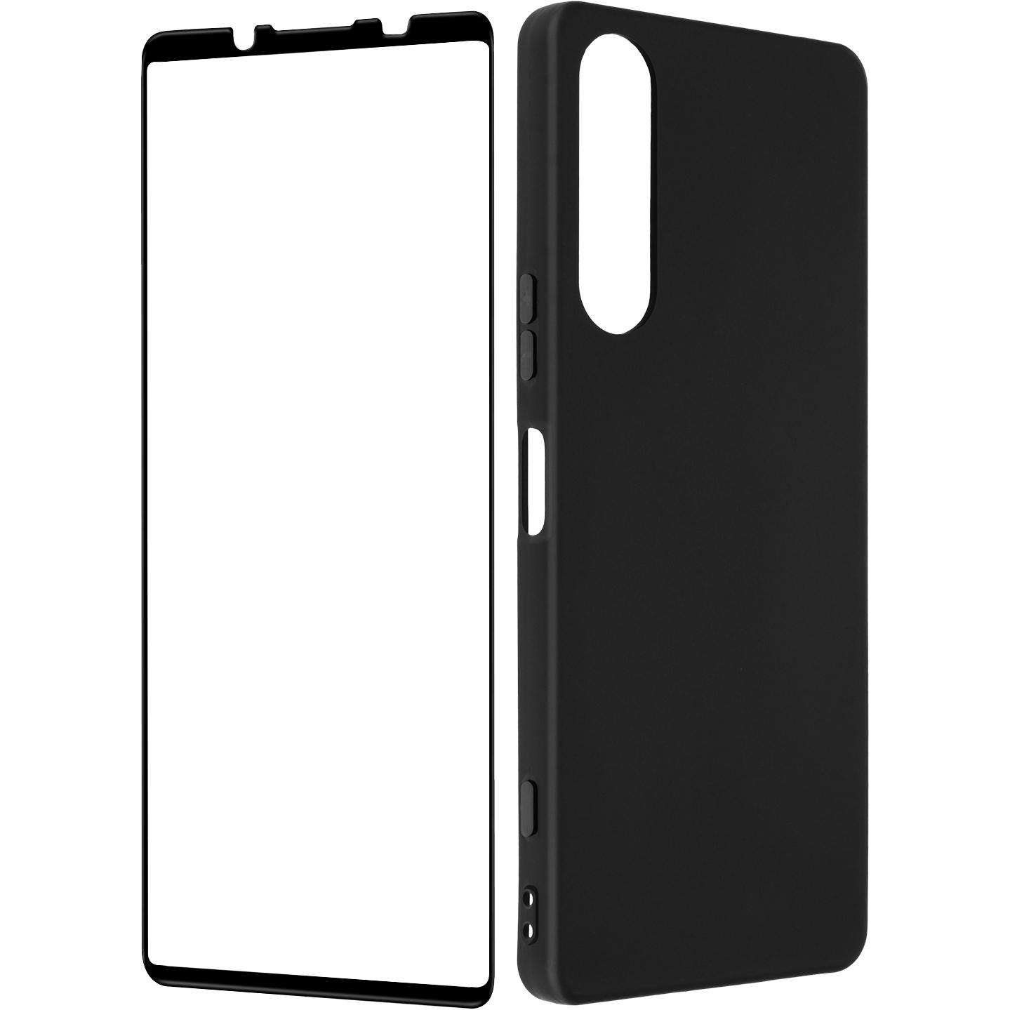 Thumbnail - Avizar Black Pack Series (Sony Xperia 5 IV), Smartphone Hülle, Schwarz