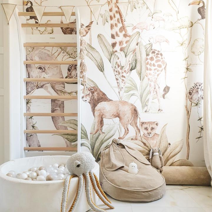 Actual product image Fitwood TAIMI Mini Sprossenwand Grau