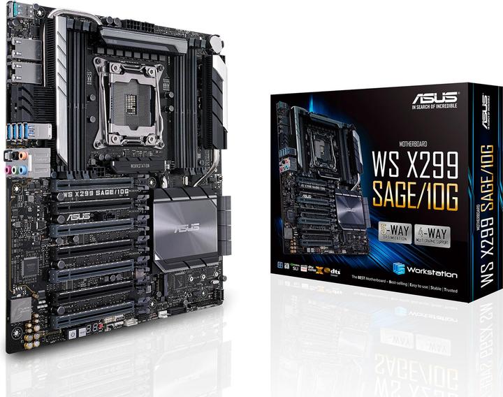 Actual product image ASUS Ws X299 Sage/10g (LGA 2066, Intel X299, SSI CEB)