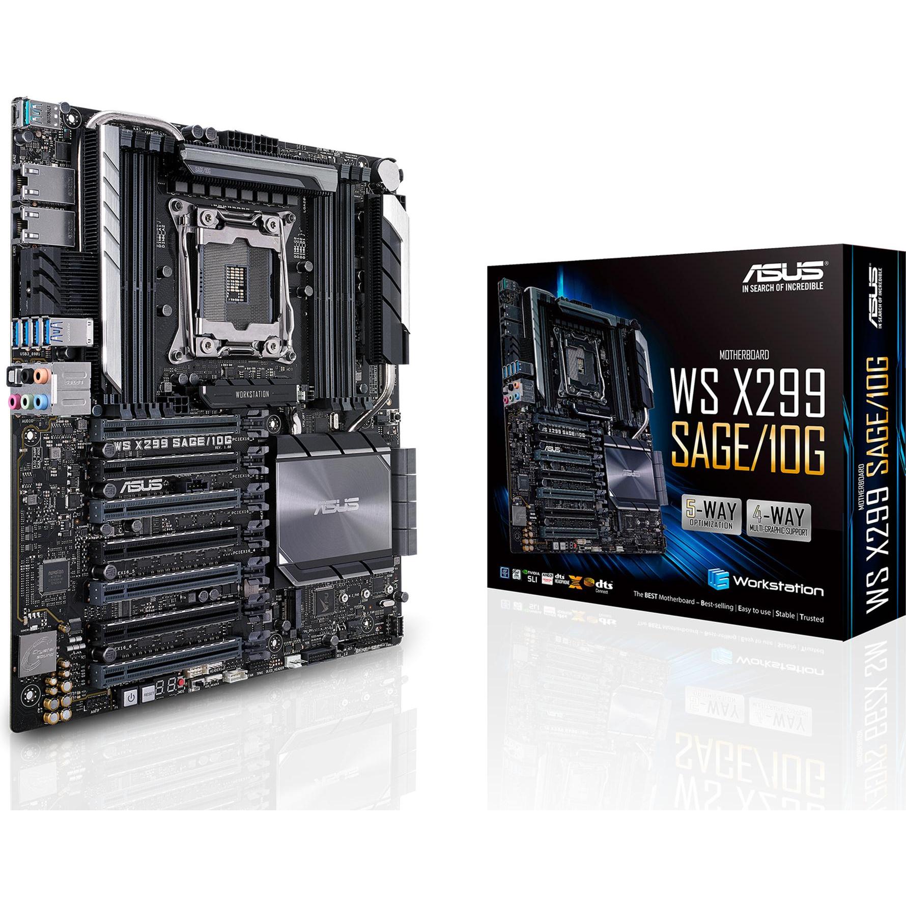 ASUS Ws X299 Sage/10g (LGA 2066, Intel X299, SSI CEB), Mainboard