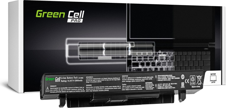 Produktbild GreenCell PRO Battery for Asus A450 A550 R510 X550 14.4V 2600mAh - Batterie - 2.600 mAh (4 Zellen, 2600 mAh)