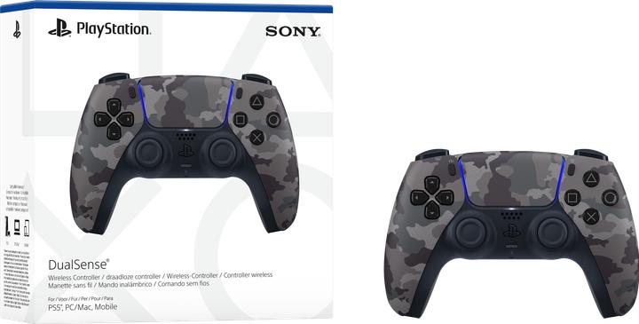 Actual product image Sony DualSense Wireless-Controller - Camouflage Grey (PC, PS5)
