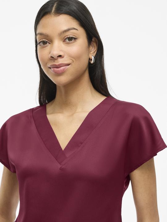 Immagine prodotto Vila V-Ausschnitt Oberteil mit kurzen Ärmeln (38)