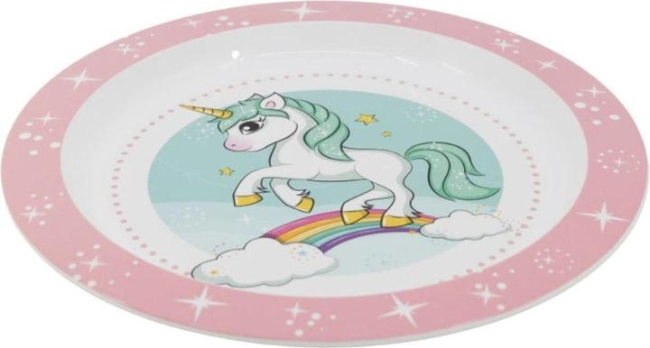 Produktbild Stor Einhorn Rainbow Kinderteller
