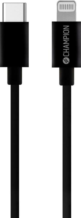 Champion USB-C-auf-Lightning-Kabel 1 m, Schwarz (1 m)