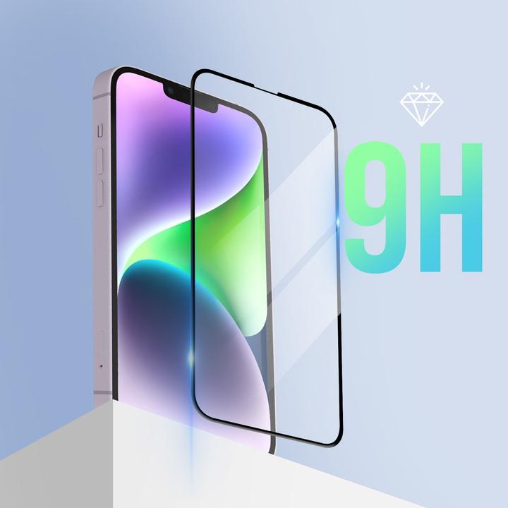 Image du produit Avizar Film de protection en verre blindé 9H (1 pièce(s), Apple iPhone 14 Plus)