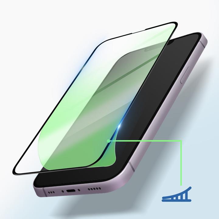 Image du produit Avizar Film de protection en verre blindé 9H (1 pièce(s), Apple iPhone 14 Plus)