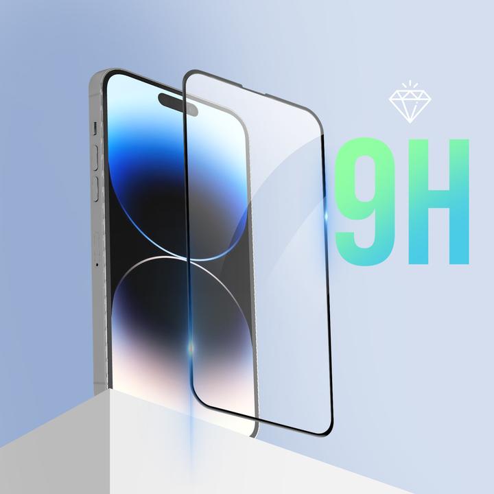 Actual product image Avizar Protective glass film 9H (1 Piece, Apple iPhone 14 Pro Max)