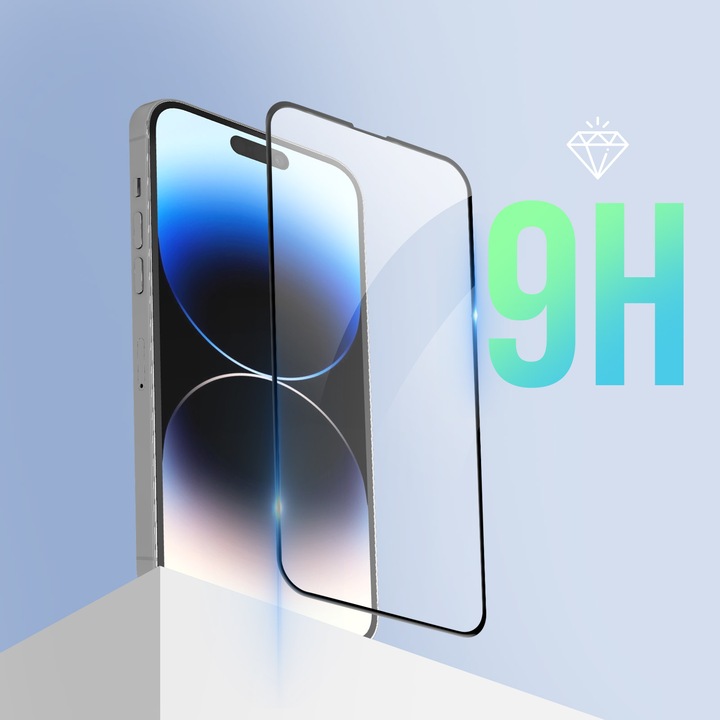 Actual product image Avizar Protective glass film 9H (1 Piece, Apple iPhone 14 Pro Max)
