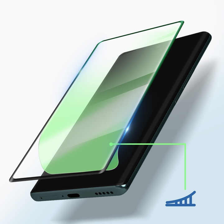 Actual product image Avizar Protective glass film 9H (1 Piece, Honor 70)