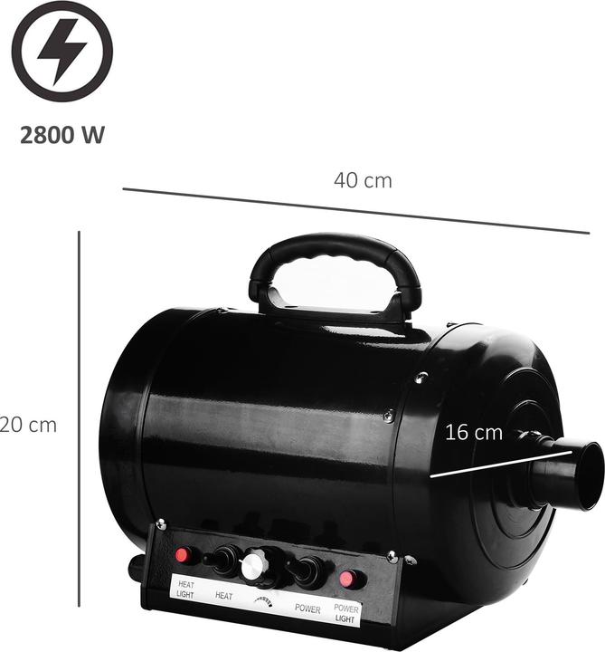 Actual product image PawHut Dog dryer (Dog)