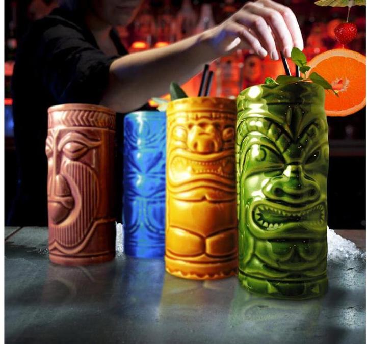 Actual product image TOP Tiki Cup (4 x, Tiki glasses)