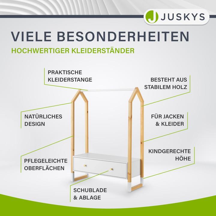 Image du produit Juskys Filla (80 x 30 x 110 cm)