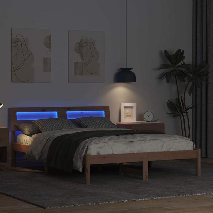 Image du produit vidaXL Plattformbettgestell (135 x 190 cm)